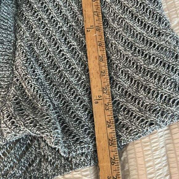 Eileen Fisher crocheted cotton cardigan, loose weave -spring/ summer small - Picture 8 of 9